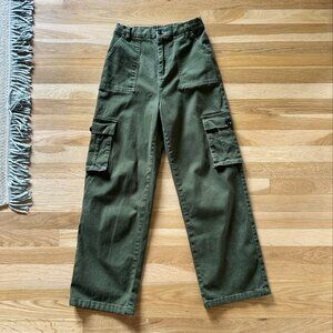 Army Green Cargo Pants